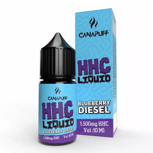 HHC Liquid Blueberry Diesel, 1500 mg, 10ml