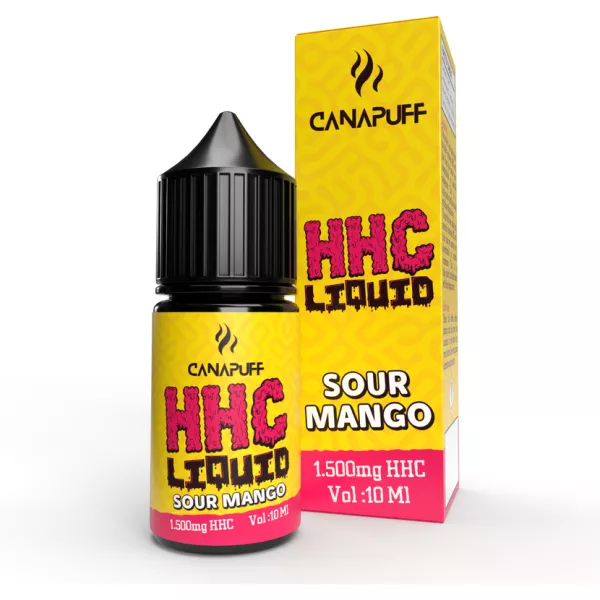 HHC Liquid Sour Mango, 1500 mg, 10ml