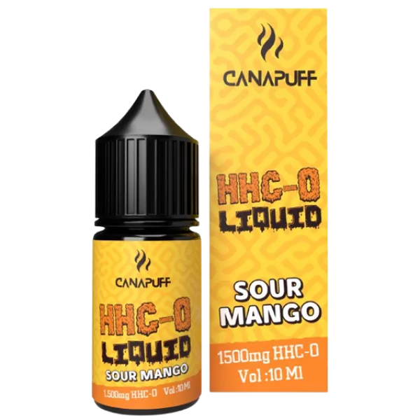 HHC-O Liquid Sour Mango, 1500 mg, (10 ml)