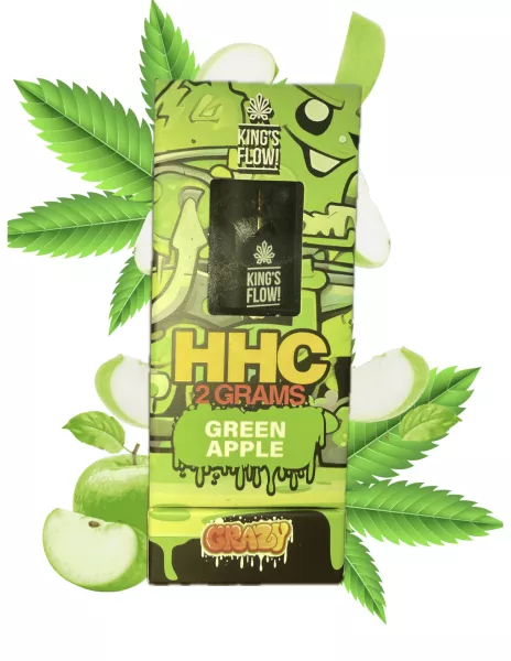 Premium 95% HHC Vape Green Apple 2 ml