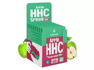 HHC-Spray mit Apfelgeschmack eri...